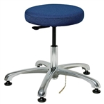 Bevco 3050E-F-NY  Navy Blue ESD Versa Stool Seat Height Adjustment 15.5"-20.5"