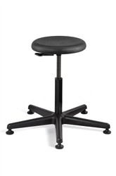 Bevco 3300-P Versa Polyurethane Stool Seat Height Adjusts 18.5"- 26"