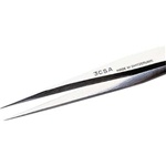 Excelta 3C-SA Straight very fine point tweezer - Made in Switzerland