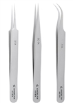 Excelta 5-TA Titanium Alloy Ultra Fine Point Four Stars Tweezers