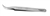 Excelta 7-SA-MP Curved Fine Tip Forceps-Mirror Polished