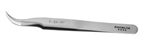 Excelta 7-SA-MP Curved Fine Tip Forceps-Mirror Polished