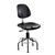 Bevco 7600D-BK- Dura 7000D Series Ergonomic Chair Polyurethane - 23"- 28"- Mushroom Glides -Black