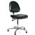 Bevco 9050ME2-BK - Integra-ECR 9000 Series Class 100 ESD Cleanroom Chair - Static Control Vinyl - 15.5"-21" - ESD Mushroom Glides - Black