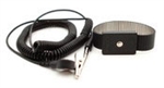 Botron B9479 Black Adjustable Wrist Band 1/8" 12'  Coil Cord