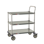 Metro Industries CRLS223NFS Grade A Pharma Utility Cart 18" x 30"