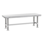 Metro GB1236S Stainless Steel Gowning Bench 12" x 36"