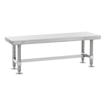 Metro GB1248S Stainless Steel Gowning Bench 12" x 48"
