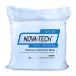 High-Tech Conversions NT1-44 Nonwoven Cleanroom Wipe 4"x4" 1200/Bag 12Bags/Case