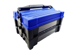 Ascend Tools TCB-STB0652T-BL Organizer Genie Stackable Tool Storage and Carrying Box