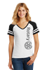 District Womens Game V-Neck Tee