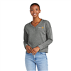 District Womenâ€™s Perfect Tri Fleece V-Neck Sweatshirt