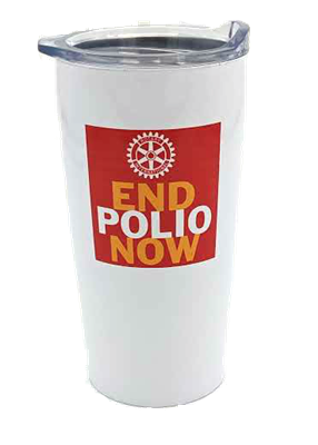 End Polio Now 20 oz. Tumbler