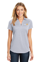 Port Authority Womens Digi Heather Polo