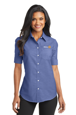 Port Authority Womens Short Sleeve Oxford Shirt