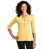 Port Authority Womens UV Choice Pique Henley