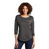 Rotary OGIOÂ® Ladies Gravitate Scoop 3/4-Sleeve