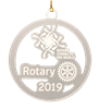 Acrylic Rotary Xmas Ornament