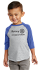 Rabbit Skins Future Rotarian Baseball Tee