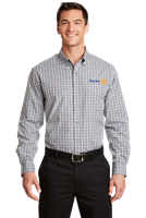 Port Authority Long Sleeve Gingham Shirt