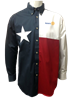 Tiger Hill Texas Flag Long Sleeve Twill Shirt