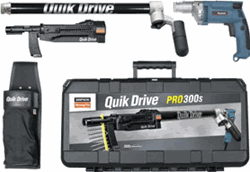 Quick Drive Pro300S Complete kit with Dewalt Tool(shown in other picture)--Makita tool shown with kit