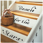 Reach for the Stars Peel & Stick Wall Decal