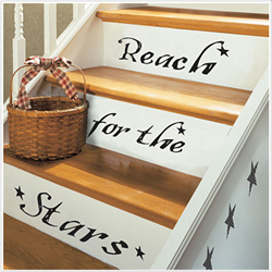 Reach for the Stars Peel & Stick Wall Decal
