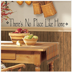 There's No Place Like Home Peel & Stick Wall Decal