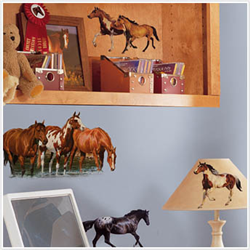 Wild Horses Peel & Stick Wall Decals