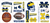 University of Michigan Peel & Stick Wall Decals