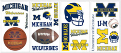 University of Michigan Peel & Stick Wall Decals