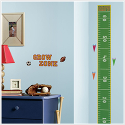 Play Ball Peel & Stick Growth Chart