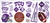 Texas Christian University Peel & Stick Wall Decals