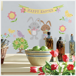 Easter Peel & Stick Wall Decals