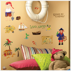 Treasure Hunt Peel & Stick Wall Decals