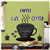 Coffee Cup Chalkboard Peel & Stick Wall Decal