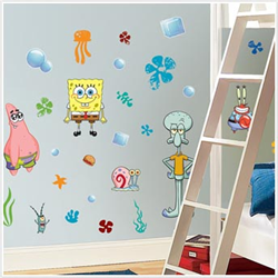 Spongebob Squarepants Peel & Stick Wall Decals