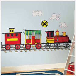 All Aboard Peel & Stick MegaPack Wall Decals