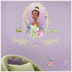 The Princess and The Frog Wall Medallion with 3D Butterflies