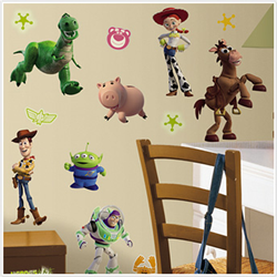 Toy Story 3 Glow in the Dark Wall Decals