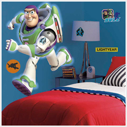 Buzz Lightyear Glow in the Dark Giant Wall Decal