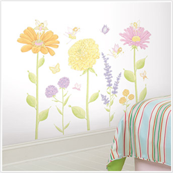 Fairy Garden Peel & Stick MegaPack Wall Decals