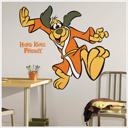 Hong Kong Phooey Giant Peel & Stick Wall Decal