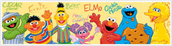 Sesame Street Peel & Stick Border