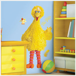 Big Bird Peel & Stick Giant Wall Decals