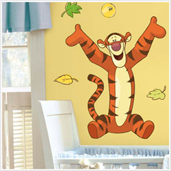 Tigger Peel & Stick Giant Wall Decals