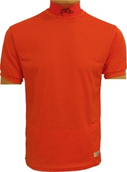Short Sleeve Turtleneck in Cool Mesh Polyester by Equiwin