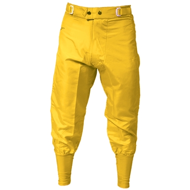 Colorful Horse Racing Jockey Pants. All Weather Style Jockey Breeches made of Colored Polyester and Elastic Boot Leggings.