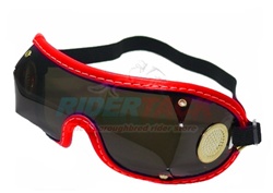 Tinted Lens Jockey Goggles by Designer